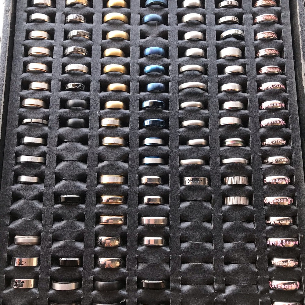 Stainless Steel Rings - Picture 2 of 5